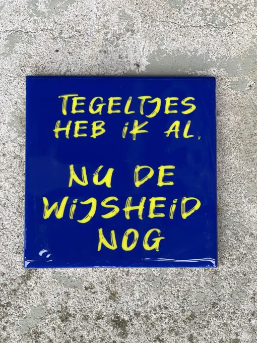 Tegeltje Wijsheid