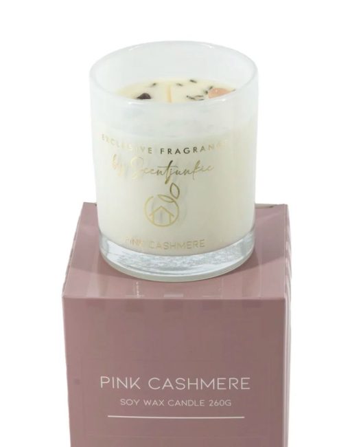 Geurkaars 260g Pink cashmere