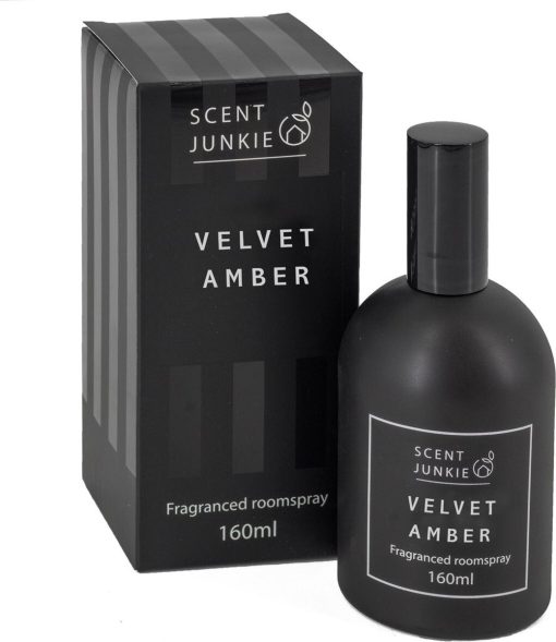 Roomspray Velvet Amber | scent junkie roomspray